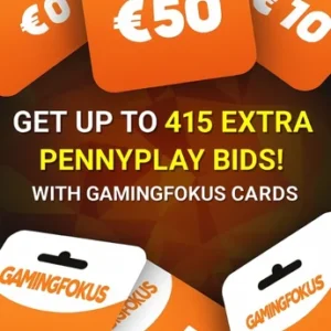GamingFokus Guthabenkarten – PennyPlay Bonus-Paket